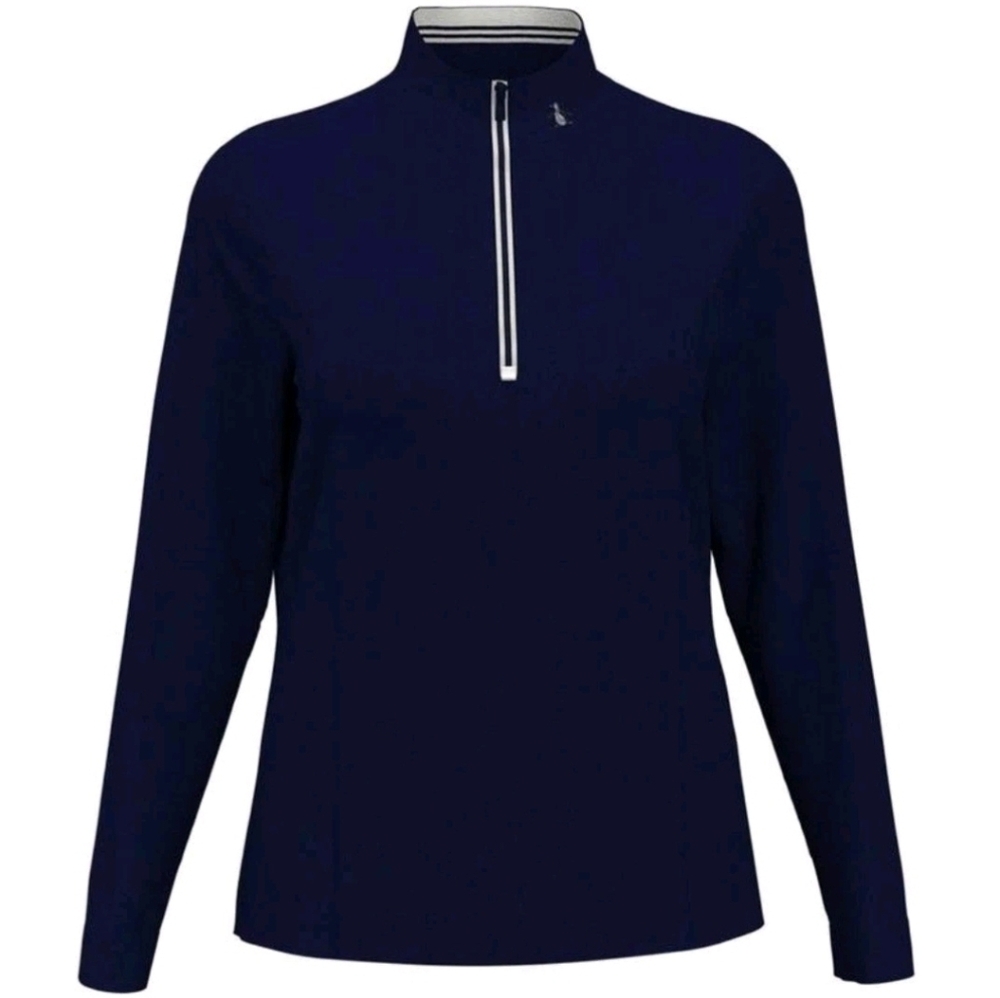 Original Penguin Women's Clubhouse Mock Tneck Pullover, Size XL, Caviar (Black)